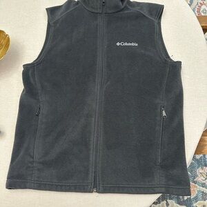 Columbia Gray Fleece Vest